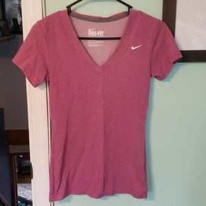 Nike Women's Pink Dri-FIT Top